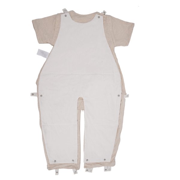 OatmealBaby All-Season Adjustable Split-Leg Sleeping Bag [Yellow/ Oatmeal] - Image 6